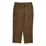 Unbranded Cargo Trousers - 36W 34L Brown Cotton