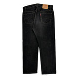 Levis Jeans - 34W 30L Black Denim