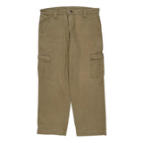 Wrangler Cargo Pants - 34W 30L Khaki Cotton