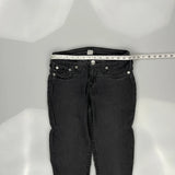 True Religion Skinny Jeans - 29W UK 8 Grey Cotton