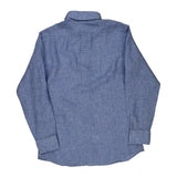 Spier & Mackay Slim Shirt - Large Blue Linen