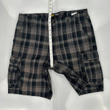 Lee Cargo Shorts - 37W 10L Black Cotton