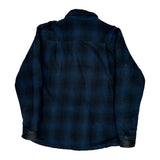 Dickies Checked Overshirt - Medium Blue Cotton
