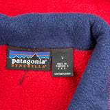 Synchilla Patagonia Fleece Vest - Large Red Polyester