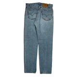 505 Levis Jeans - 34W 32L Light Wash Cotton
