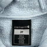 Age 3 Carhartt Hoodie - 3XS Blue Cotton