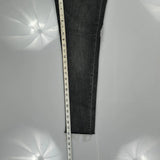 Levis Skinny Jeans - 28W UK 8 Grey Cotton