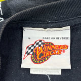 Winston Cup Series Winners Circle Nascar T-Shirt - Large Black Cotton