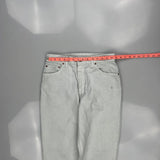 Levis Jeans - 30W UK 10 White Cotton