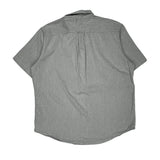 Tommy Hilfiger Short Sleeve Shirt - XL Grey Cotton