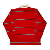 Steve And Barrys Striped Rugby Shirt - XL White Cotton