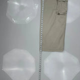 Pal Co Cargo Pants - 30W 28L Beige Cotton