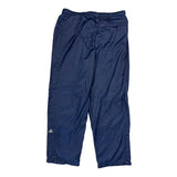 Adidas Track Pants - Medium Blue Polyester