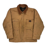 Old Mill Workwear Jacket - Large Brown Cotton