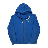 Polo By Ralph Lauren Hoodie - Large Blue Cotton