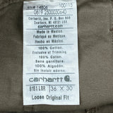 Carhartt Carpenter Trousers - 35W 30L Brown Cotton