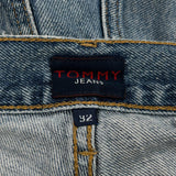 Tommy Jeans Denim Shorts - 32W 10L Blue Denim