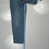 Carhartt Double Knee Carpenter Jeans - 36W 34L Blue Denim