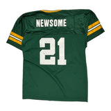 Green Bay Packers Champion Football Football Jersey - Large Yellow Nylon