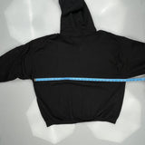 Detroit Lions Nfl Hoodie - XL Black Cotton Blend
