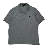 Polo By Ralph Lauren Polo Shirt - Medium Grey Cotton