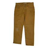 Carhartt Carpenter Trousers - 31W 30L Brown Cotton