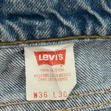 Levis Jeans - 36W 30L Light Wash Cotton