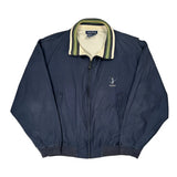 Nautica Harrington Jacket - Large Navy Cotton