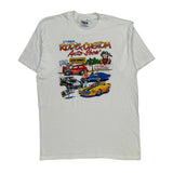 Hanes Graphic T-Shirt - XL White Cotton Blend