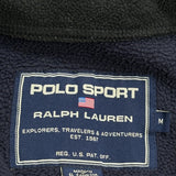 Polo Sport Fleece Jacket - Medium Navy Polyester
