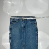 Schmidt Carpenter Jeans - 37W 32L Blue Cotton