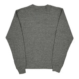 Made In USA Russell Athletic Valleywood Track Sweatshirt - Small Grey Cotton Blend