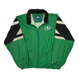 Roughriders Starter Windbreaker - XL Green Nylon