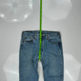 501 Levis Jeans - 34W 28L Blue Denim
