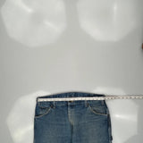 Dickies Double Knee Carpenter Jeans - 36W 32L Blue Cotton