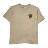 Disney Graphic T-Shirt - Large Beige Cotton