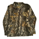 Field & Stream Camo 1/4 Zip - Large Camo Polyester