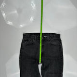 Levis Jeans - 32W 28L Black Denim