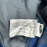 Orvis Checked Flannel Shirt - XL Blue Cotton