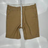 Levis Chino Shorts - 35W 10L Khaki Cotton