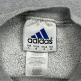 Adidas Sweatshirt - Large Gray Cotton