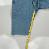 501 Levis Denim Shorts - 38W 14L Light Wash Denim