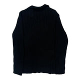 Ralph Lauren Sweater - Large Black Cotton