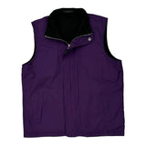 Ralph Lauren Reversible Fleece Vest - Medium Purple Polyester