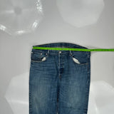 501 Levis Jeans - 38W 30L Blue Cotton