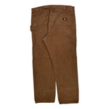 Dickies Carpenter Pants - 38W 31L Brown Cotton