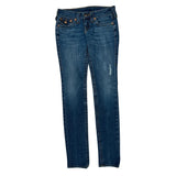 True Religion Skinny Jeans - 27W US 2 Blue Denim