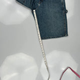 Lee Carpenter Shorts - 33W 12L Blue Denim