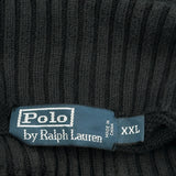 Polo By Ralph Lauren 1/4 Zip - 2XL Black Cotton