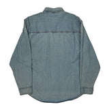 Levis Denim Shirt - Large Light Wash Cotton